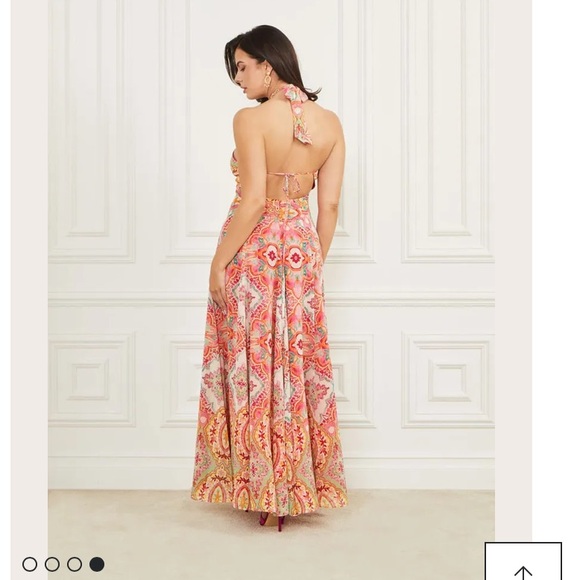 Marciano Halter Top Maxi Summer Dress - Size M - Picture 6 of 13